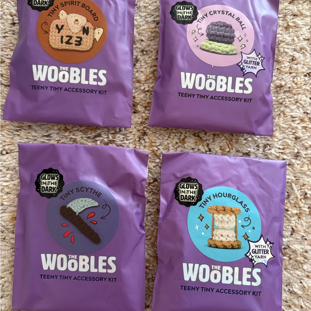 The Woobles Teeny Tiny Accessory Kit Set